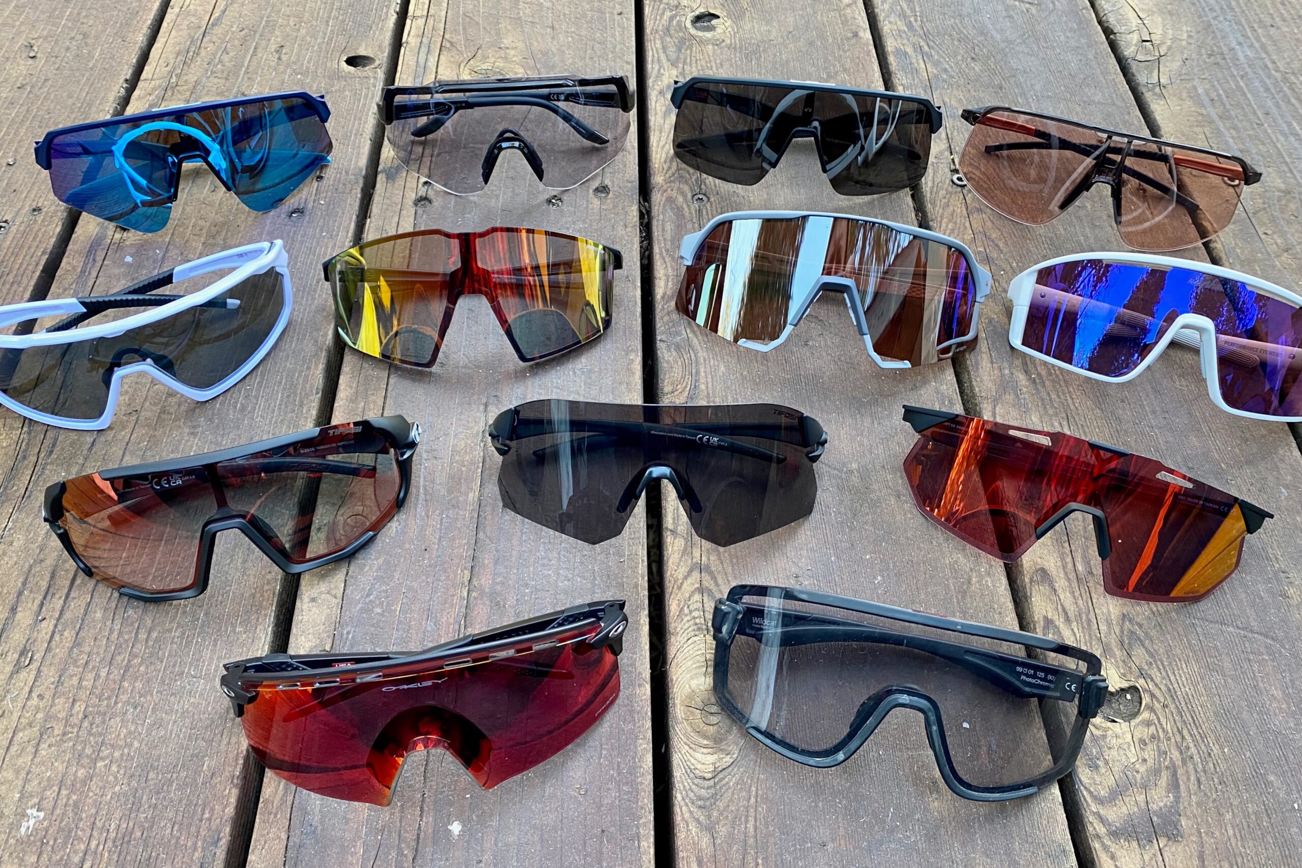 Reflective Unisex Cyclist Sunglasses SAOLAR Aquavex Blue Photochromic Sport Sunglasses main image 3